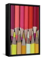 Colored Pencils IV-Kathy Mahan-Framed Stretched Canvas