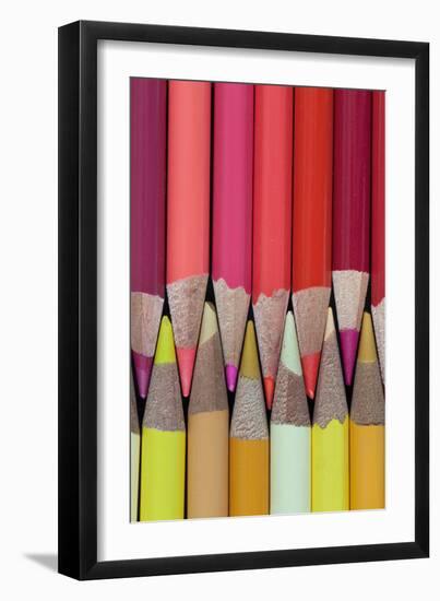 Colored Pencils IV-Kathy Mahan-Framed Premium Photographic Print