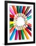 Colored Pencils-null-Framed Art Print