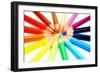 Colored Pencils-Michael Tompsett-Framed Art Print