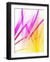 Colored Poster Palm-Ruth Palmer-Framed Art Print