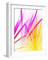 Colored Poster Palm-Ruth Palmer-Framed Art Print