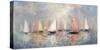 Colored Sails-John Young-Stretched Canvas