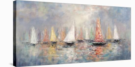 Colored Sails-John Young-Stretched Canvas