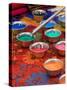 Colored Sand Used by Tibetan Monks for Sand Painting, Savannah, Georgia, USA-Joanne Wells-Stretched Canvas