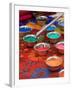 Colored Sand Used by Tibetan Monks for Sand Painting, Savannah, Georgia, USA-Joanne Wells-Framed Premium Photographic Print