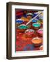 Colored Sand Used by Tibetan Monks for Sand Painting, Savannah, Georgia, USA-Joanne Wells-Framed Photographic Print