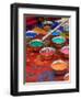 Colored Sand Used by Tibetan Monks for Sand Painting, Savannah, Georgia, USA-Joanne Wells-Framed Photographic Print