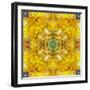 Colored Seworld Mandala-Alaya Gadeh-Framed Photographic Print