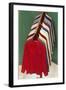 Colored Shirts on Rack-Found Image Press-Framed Photographic Print