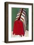 Colored Shirts on Rack-Found Image Press-Framed Photographic Print