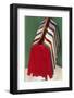 Colored Shirts on Rack-Found Image Press-Framed Photographic Print