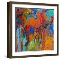 Colored Square-Ruth Palmer-Framed Art Print