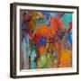 Colored Square-Ruth Palmer-Framed Art Print