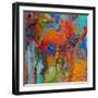 Colored Square-Ruth Palmer-Framed Art Print