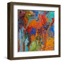 Colored Square-Ruth Palmer-Framed Art Print