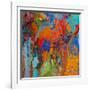 Colored Square-Ruth Palmer-Framed Art Print