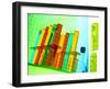 Colored Test Tubes-null-Framed Photographic Print