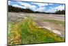 Colored Thermophilic Bacteria in Yellowstone National Park-James White-Mounted Photographic Print