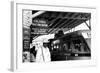 Colored waiting room' in North Carolina, 1940-Jack Delano-Framed Photographic Print