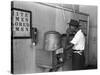 "Colored" Water Cooler in Streetcar Terminal, Oklahoma City, Oklahoma-Russell Lee-Stretched Canvas