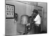 "Colored" Water Cooler in Streetcar Terminal, Oklahoma City, Oklahoma-Russell Lee-Mounted Photo
