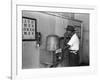 "Colored" Water Cooler in Streetcar Terminal, Oklahoma City, Oklahoma-Russell Lee-Framed Photo