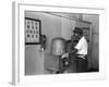 "Colored" Water Cooler in Streetcar Terminal, Oklahoma City, Oklahoma-Russell Lee-Framed Photo