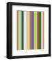 Colorfield Stripe-Dan Bleier-Framed Art Print