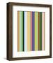 Colorfield Stripe-Dan Bleier-Framed Art Print