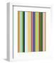 Colorfield Stripe-Dan Bleier-Framed Art Print