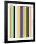 Colorfield Stripe-Dan Bleier-Framed Art Print