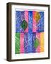 Colorful Abstract 17-Howie Green-Framed Art Print