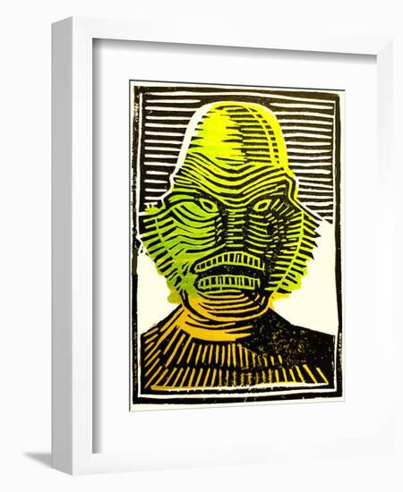 Colorful Abstract 37-Howie Green-Framed Art Print