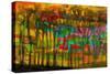 Colorful Abstract 4-Howie Green-Stretched Canvas