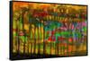 Colorful Abstract 4-Howie Green-Framed Stretched Canvas