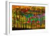 Colorful Abstract 4-Howie Green-Framed Art Print