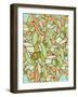 Colorful Abstract Background-gudron-Framed Art Print