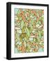 Colorful Abstract Background-gudron-Framed Art Print