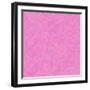 Colorful Abstract Geometric Background. Pixel Background. Retro Grunge Poster Design. Background Ab-LEAF87-Framed Art Print