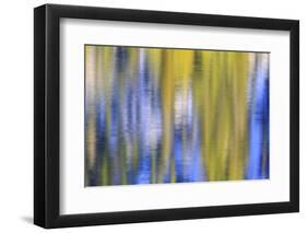 Colorful abstract impressions of water and reflections.-Brent Bergherm-Framed Photographic Print