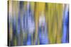 Colorful abstract impressions of water and reflections.-Brent Bergherm-Stretched Canvas