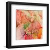 Colorful Abstract Leaf Collage-null-Framed Art Print