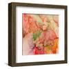 Colorful Abstract Leaf Collage-null-Framed Art Print