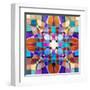 Colorful Abstract Pattern-Tanor-Framed Art Print