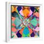 Colorful Abstract Pattern-Tanor-Framed Art Print