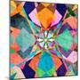 Colorful Abstract Pattern-Tanor-Mounted Art Print