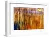 Colorful abstract reflection in lake water-Anna Miller-Framed Photographic Print