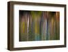 Colorful abstract reflection in lake water-Anna Miller-Framed Photographic Print