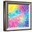 Colorful Abstract Triangles-art_of_sun-Framed Art Print